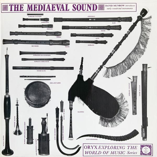

LP Record DAVID MUNROW - The Mediaeval Sound EXP46 Oryx 1970 UK Classical Used