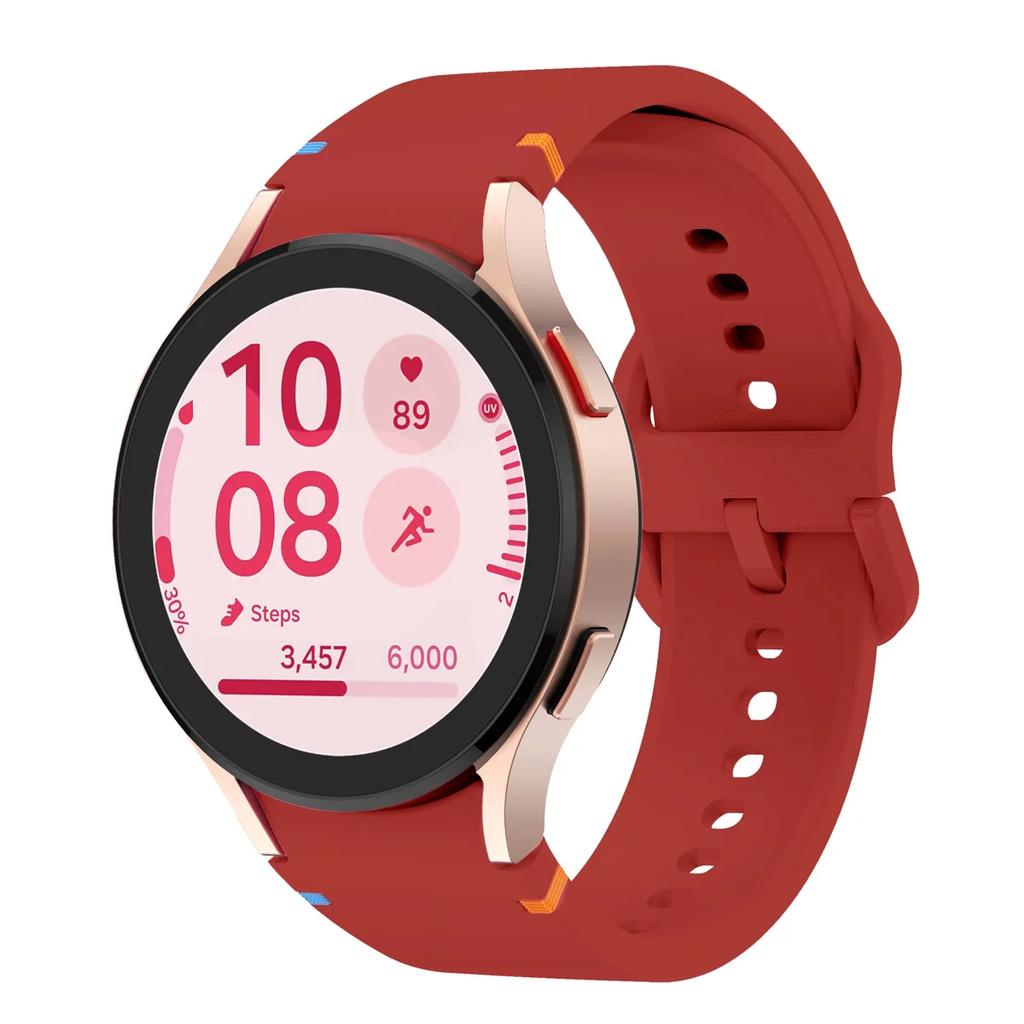 Silikonový řemínek pro Samsung Galaxy Watch 7 FE 6 4 Classic 5 Pro 44mm 40mm 43mm 47mm 45mm náramek Galaxy Watch 6 7