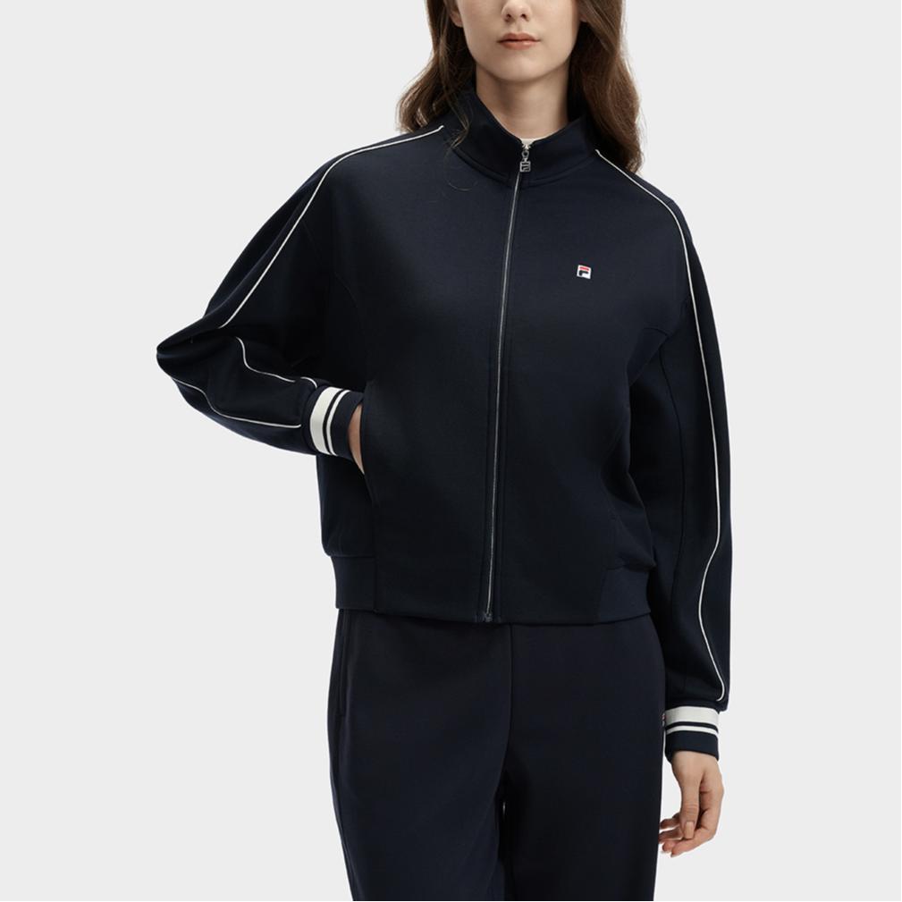 New FILA MODERN HERITAGE Jacket Women's Legend Blue F11W431502FNV