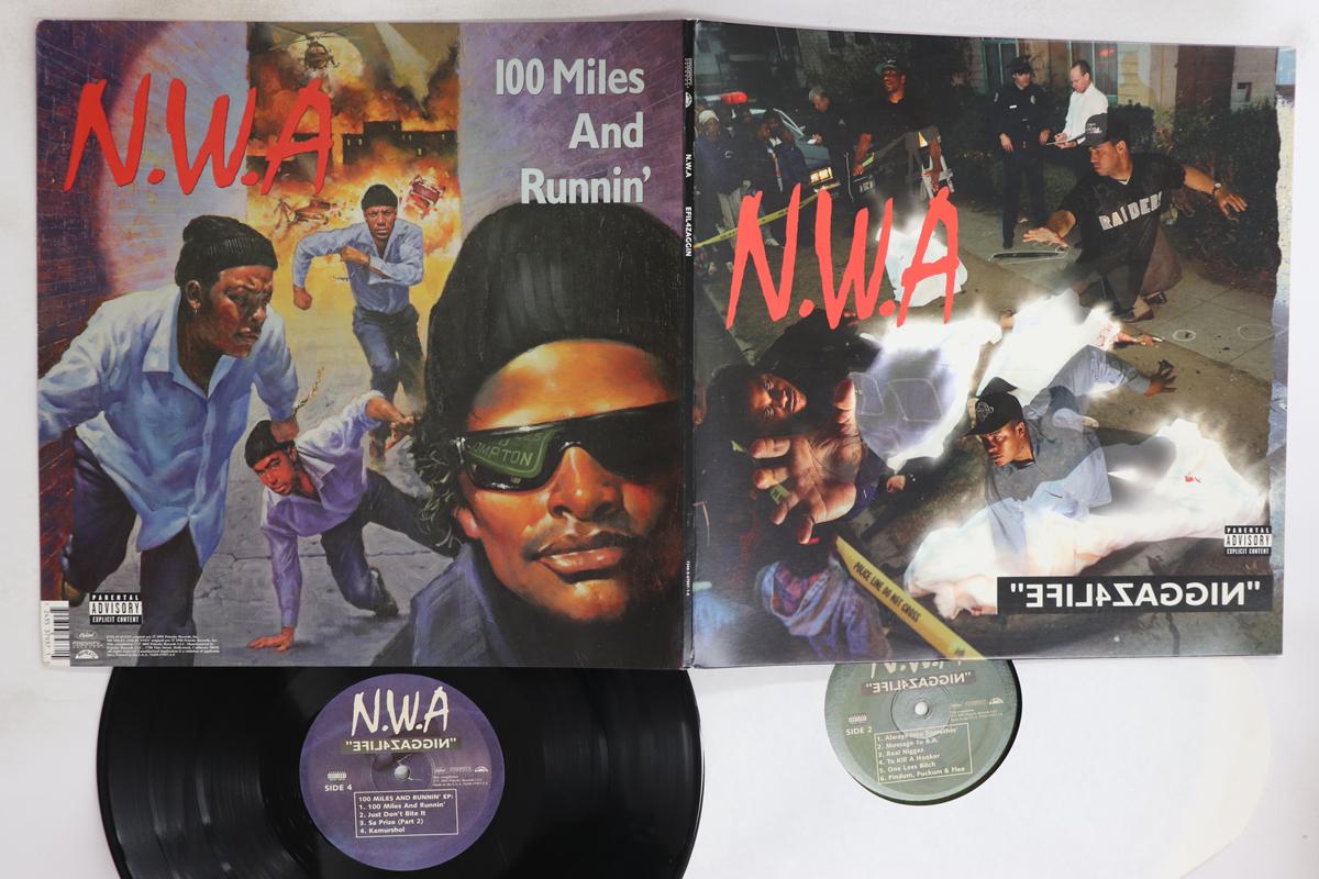 

LP Пластинка N.W.A - Efil4zaggin / 100 Miles And Runnin 724353793715 RUTHLESS RECORD 2002 US Рэп и Хип-хоп/R&B Б/У