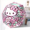 1pc Hello Kitty Floral Frame Umbrella with Plastic Handle,Suitable for All Seasons Home Travel Outdoor UmbrellaSanlio383