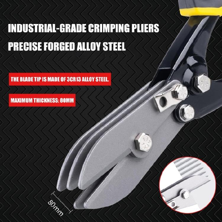 High Performances Metal 5Blade Crimping Tool For Repairing Mismatched Connection In Ductwork And Downspout Installations