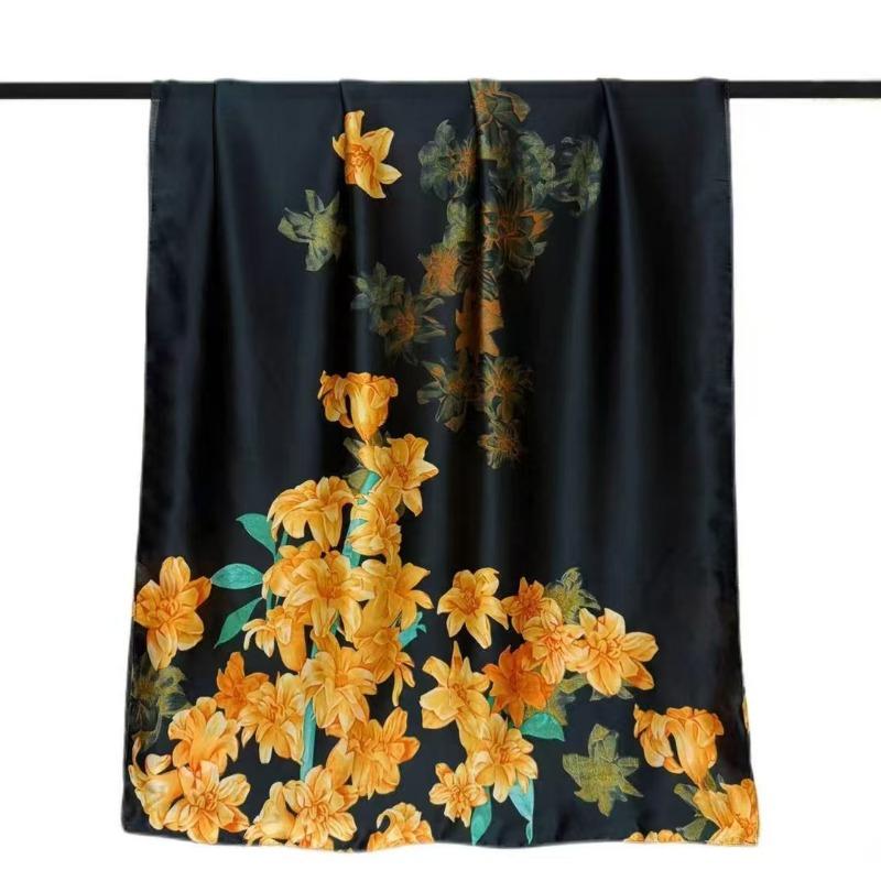 Women S Long Fashion Scarf For Spring Summer Travel Versatile Shawl