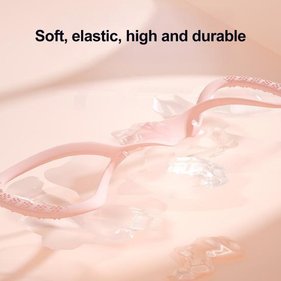 Figure 8 Fitness Resistance Band Anti-slip Silicone 35Lbs Men Women Chest Expander Elastic Strap Shoulder Stretch Yoga Tension Rope