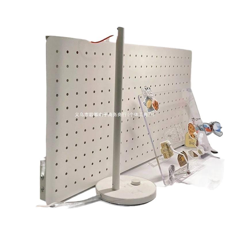Pegboard Bookshelf Desktop Organizer for Dorm & Home