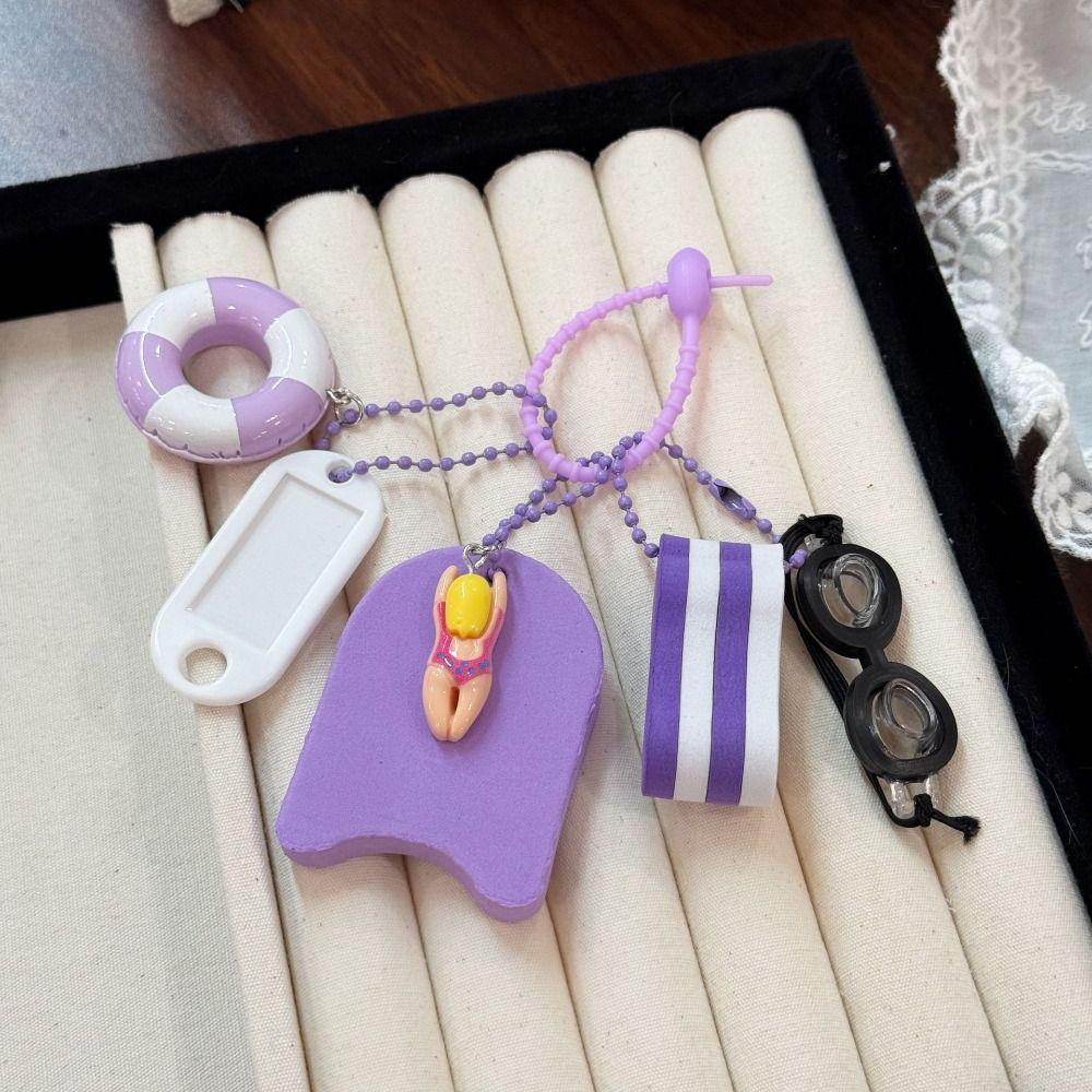 Creative Floating Key Ring Funny Diving Mask Bag Pendant Swimming enthusiast