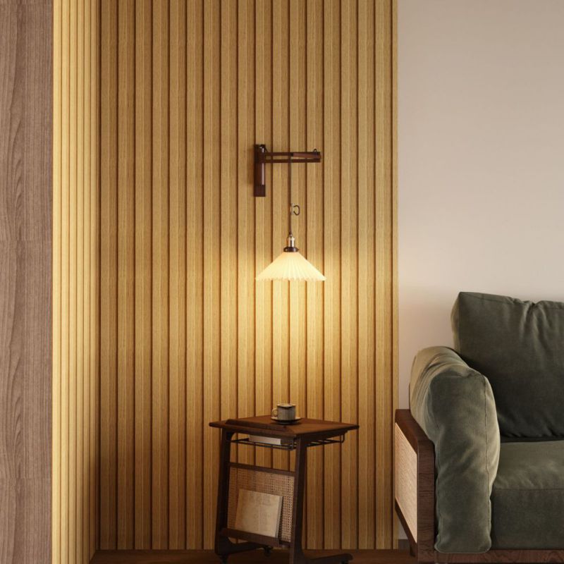 40cm*300cm Imitation Grille Self-adhesive Background Wallpaper Waterproof Stain-resistant Wall Sticker