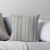 Blue Grey Tan Stripes Throw Cushions & Pillows Without Core