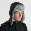 Men's and women's winter warm and cold imitation rabbit fur, piled and thickened waterproof, full protective warm hat, ski cap