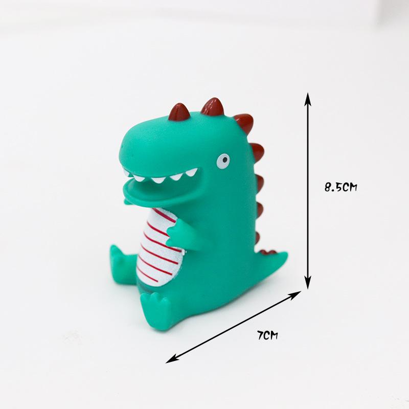 Dinosaur Cake Topper: Kids Birthday Figurine & Small Animal Decoration
