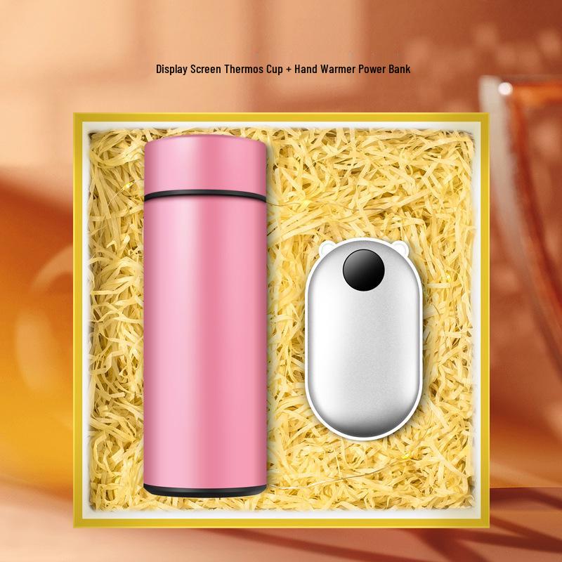 Cervical Spine Massager & Thermos Gift Set for Company Events and Client Souvenirs