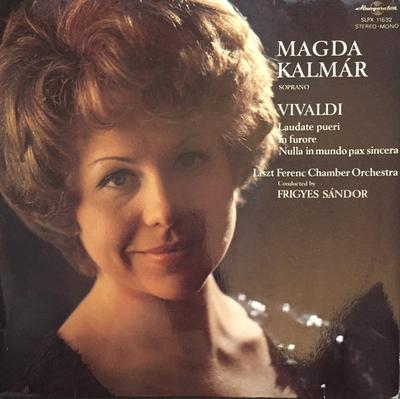 LP Record MAGDA KALMAR, VIVALDI - Vivaldi: Laudate Pueri SLPX11632 Hungaroton 1976 Hungary Classical Used