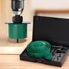 5/8/13Pcs Saw Set Installation Plate Woodworking Tool with Storage Case Hole Opener Accessories 19-64/64-127/19-127mm