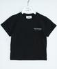 Atiseuteukeompeullegseu Artist Slim Fit Logo T-Shirt (Black)