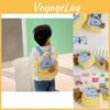 Fashionable Unisex Quilted Backpack For Kids With Breathable Cotton Fabric Design