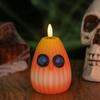 Whimsical Owl Candle Halloween Decor Glow-in-the-Dark Night Light