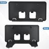 Replacement For Front Bumper License Plate Frame Bracket - Ford F250 F350 Super Duty LC3Z-17A385-AB