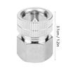 G1/4 Copper Chromeplated Single Sprayer Head Spray Misting Nozzle for Farmland Fruit TreeStraight
