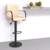 Day and Night - Day and Night Cream Velvet Kitchen Stool