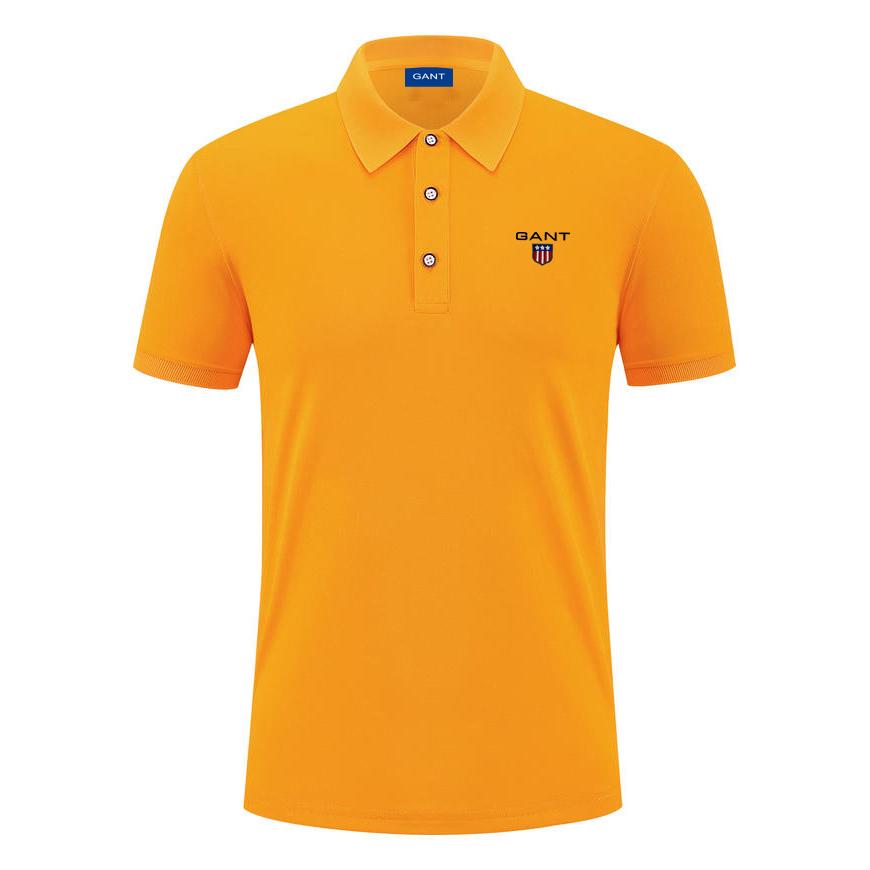 Reebok GANT Summer Women's New Embroidered Casual Sports Collar Polo Shirt, Sweat Wicking and Moisture Absorbing Pure