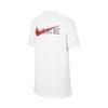 Nike Logo-Print Locker Fit T-Shirt Kinder Tops Weiß HJ3962100