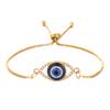 Evil Eye Bracelet For Women With Alloy And Rhinestone Accents Suitable For Gift And Fashion