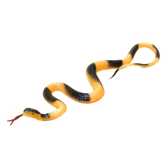 Yousheng Fake Snake Toy, Realistic Rubber Snake with Tongue Out, 17.7-39.4 Inch Lifelike Garden Decor, Bird Deterrent Stress Relief Prank Gift