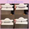 Floral Zirconia Pendant Bracelet For Women Elegant Summer Jewelry Gift For Ladies
