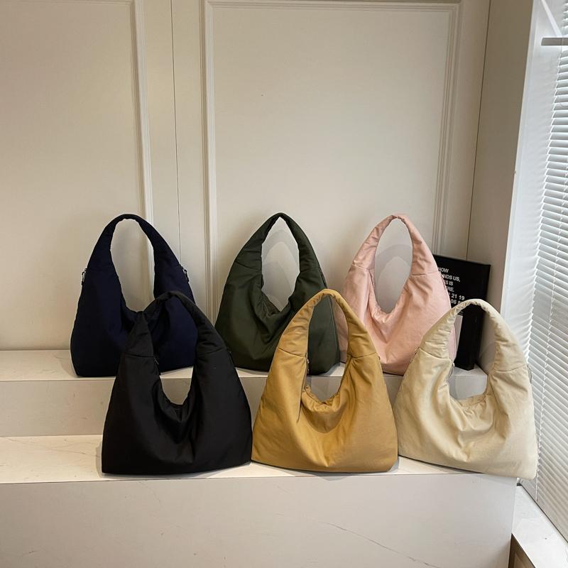 Large Capacity Shoulder Bag Women's Hobo Bag Commuter Handbag Underarm Tote Bag