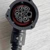 Universal 7-Pin Rear Tail Light Connector for Jiefang J6, Howo, Tianlong, Jin Ao Wei GTL, and Auman ETX Trucks