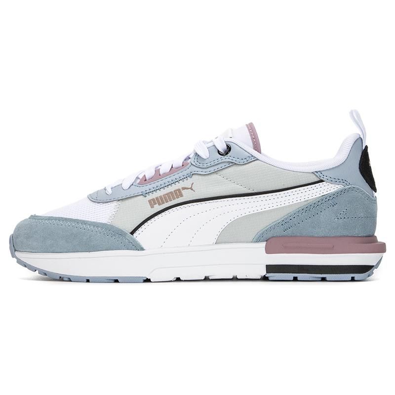 

Кроссовки унисекс Puma R22 Grey Violet Blue White Black 383462-13 38.5