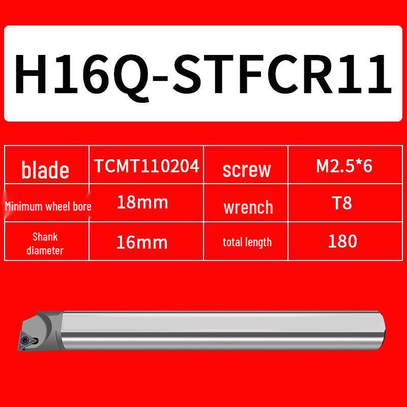 High-Speed Steel Anti-Vibration CNC Boring Bar: H10 12 16 20-STFCR11 Lathe Tool Holder