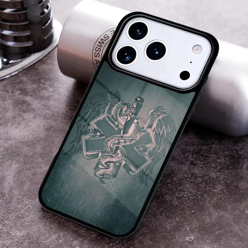EMT EMS Medical Rescue Phone Case For iPhone 17 16 15 14 13 12 11 Pro Max Plus 17Air Soft Silicone Cover