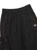BBC EARTH W String Brushed Cargo Pants_Black