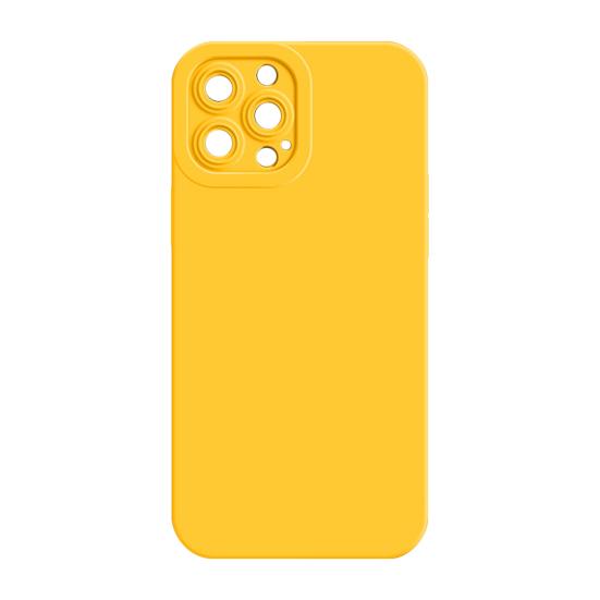 

Чехол для телефона, легкая установка из ТПУ с защитой от падения, легкий защитный силиконовый чехол для телефона с жидкостью для iPhone 11/11Pro/11 for iPhone 13 Pro Max жёлтый