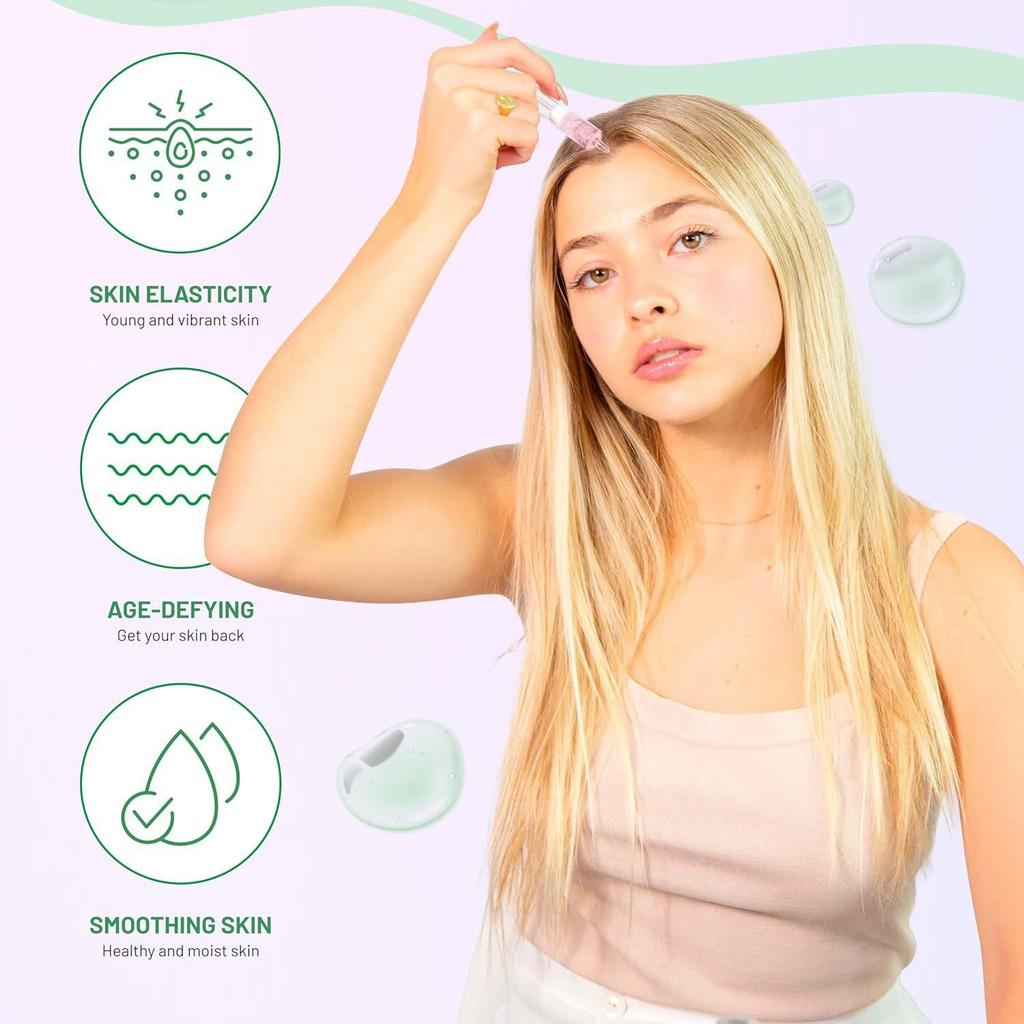 Control Stem Cell Ampoule microneedles with anti-wrinkle essence, skin rejuvenation and firming liquid