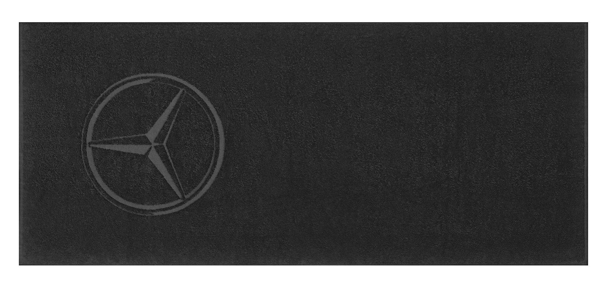 

[Mercedes-Benz Collection] Genuine Large Towel Black Three-Pointed Star