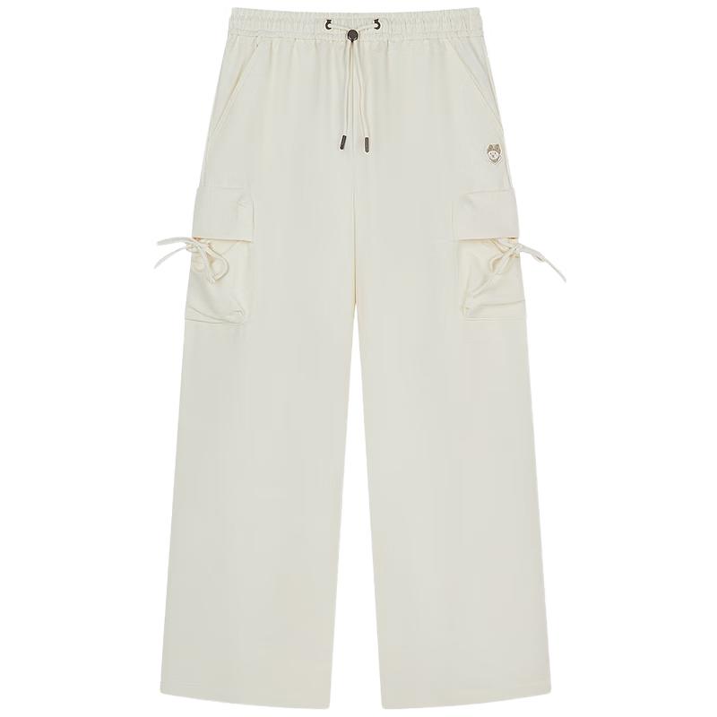 Teenie Weenie Women's Loose Fit Straight-Leg Cargo Pants