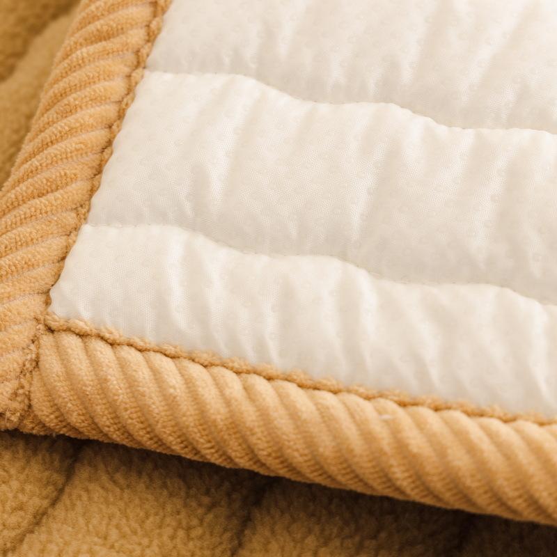 Leather Sofa Cushion Autumn And Winter  New Straight Row One-Piece Seat Cushion Winter Thickened Plush Sofa Cover Cover Cloth