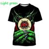 Nuova T-shirt 3D Slayer Torrent Metal Band per Moda Unisex Abbigliamento Uomo T-shirt Oversize Gotica Oscura Teschio Fantasma Top