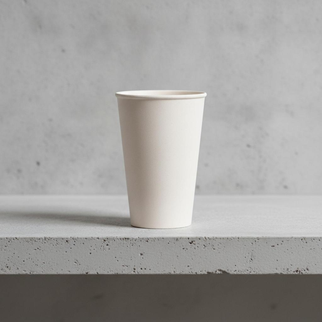 Cola-Style Ceramic Bisque Cup Ready-to-Paint DIY Decoration