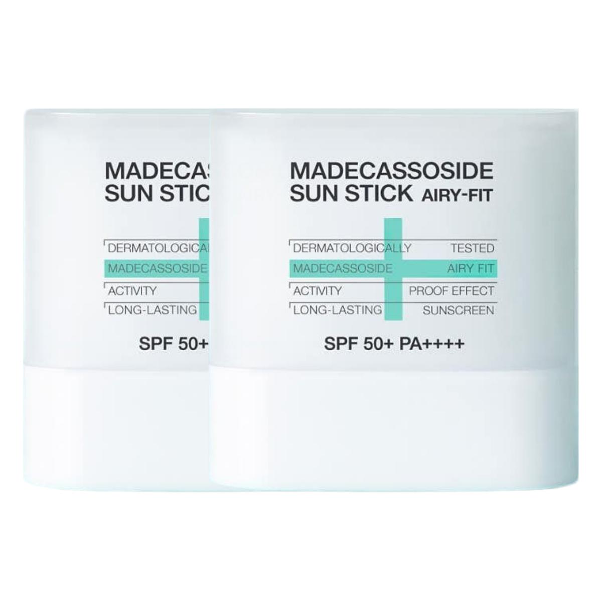 Mediheal Madecassoside Sun Stick Airy Fit UV Protect Layer 10g Duo Pack (10g x 2ea)