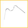 BULLSPANN Motorcycle Fasteners Spring Clips Replacement for Round Headlights Universal 10pcs Replacement Parts Accessories Replacement