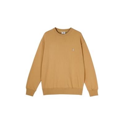 MLB Sweatshirt Fall Unisex Beige Yellow 3AMTB0124-43BGS