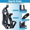 360 Degrees Mount Metal Clamp Buckle Tool Wall Mounting Roof Rack Accessories Kit Clamp Universal Fit Shovel Mounting Brackets