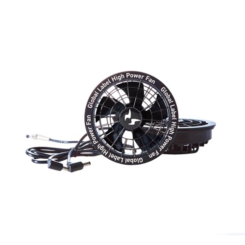 

SUN-S (Sun-S) Air Conditioning Fan Set GL-1 (2025 Model) for Air Conditioning Workwear, RD9530H, 24V Specification (Imported)