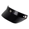 Windproof 3 Snap-Button Visor Shield Lens Visor Flip Up Wind Shield for Open Face Motorbike Helmet Anti-UV Fog Universal