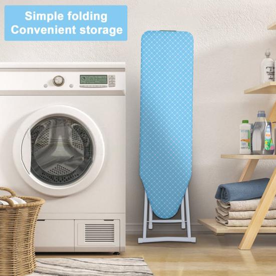 2Pcs/Set 42-Inch Desktop Ironing Board with Iron Rest Height Adjustable Removable Heat-Resistant Cover Foldable Anti-slip Clothes Sleeves Mini