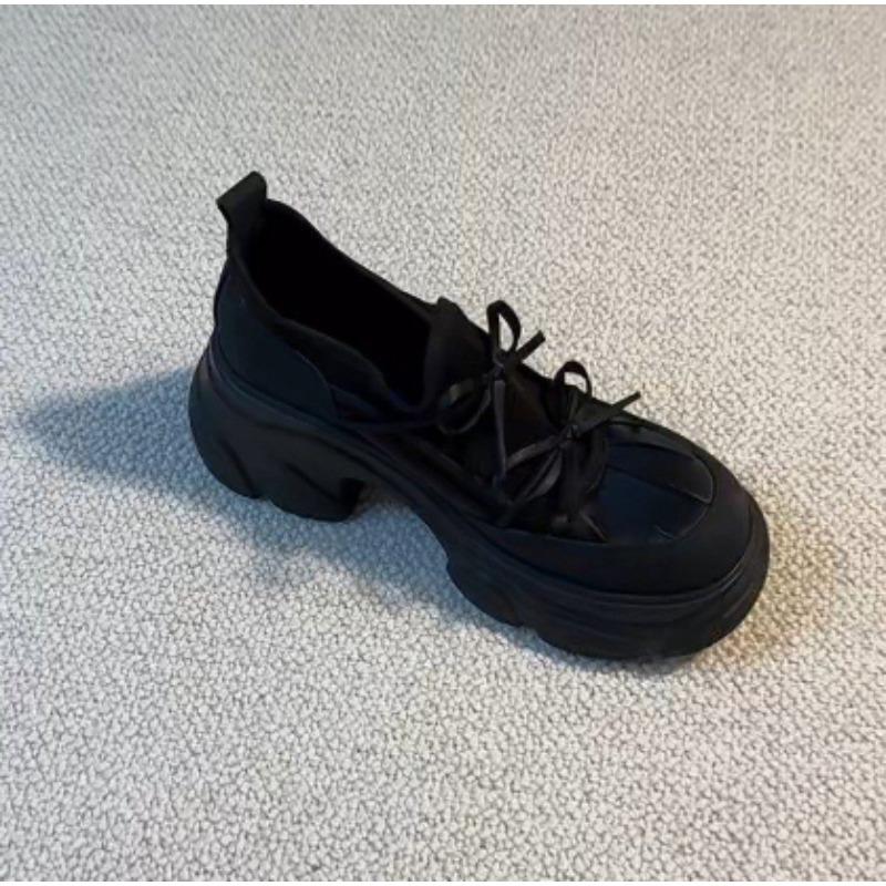 Women's Sport  Thi Bot Dad   Knot Running oes Ballet Sle Heightening Casual oes for Women