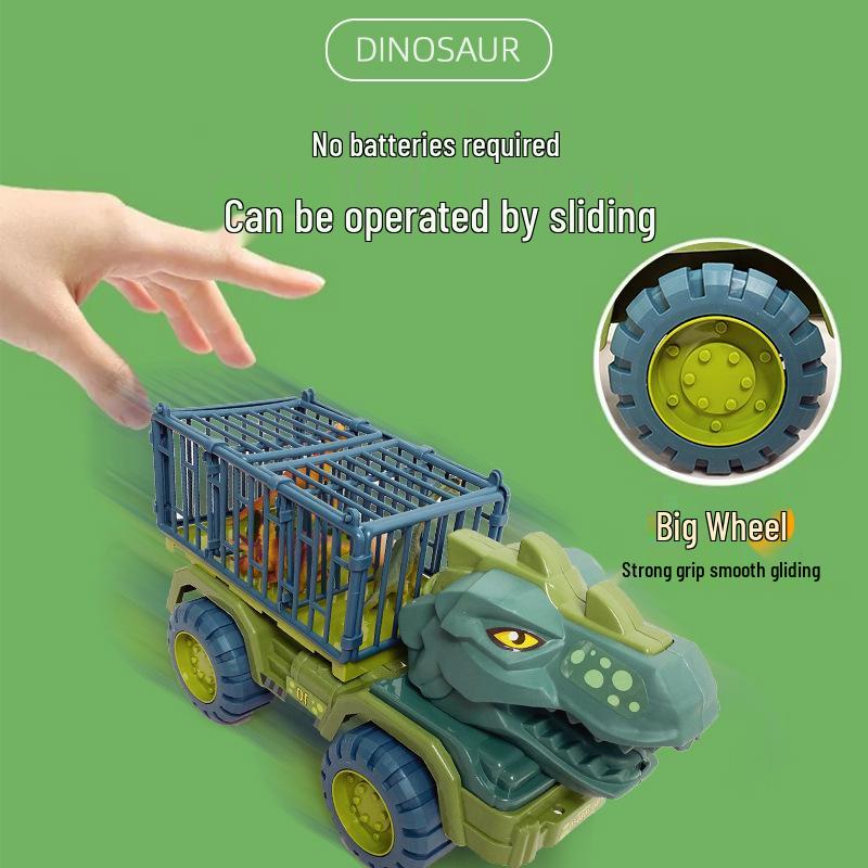 Dinosaurier Bagger Spielzeug: Tyrannosaurus Rex Transportfahrzeug für Kinder